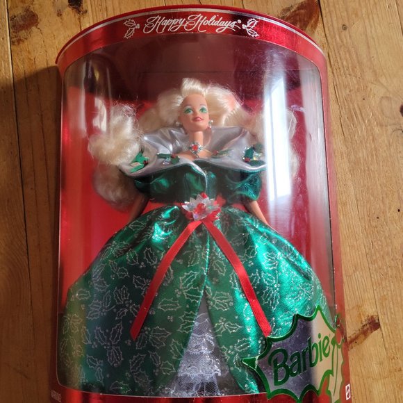 1995 Happy Holidays Barbie - Picture 1 of 5
